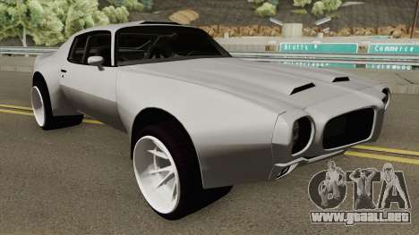 Pontiac Firebird 1970 para GTA San Andreas