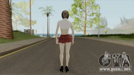 Ada Wong Schoolgirl (RE2 Remake) para GTA San Andreas