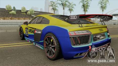 Audi R8 LMS GT4 2018 para GTA San Andreas