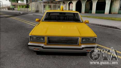 Declasse Taxi 1987 para GTA San Andreas