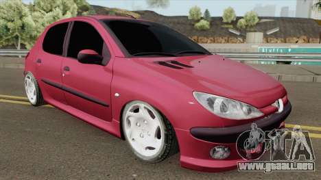 Peugeot 206 V4 para GTA San Andreas