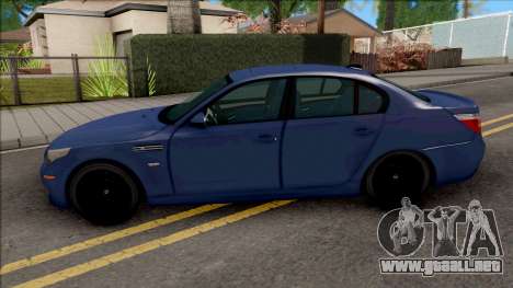 BMW M5 E60 2009 para GTA San Andreas