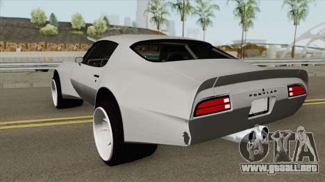 Pontiac Firebird 1970 para GTA San Andreas