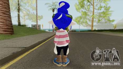 Inkling Girl Blue (Splatoon) para GTA San Andreas