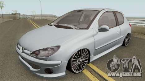 Peugeot 206 para GTA San Andreas