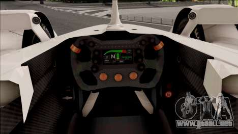 Spark SRT05e 2018 Formula E para GTA San Andreas