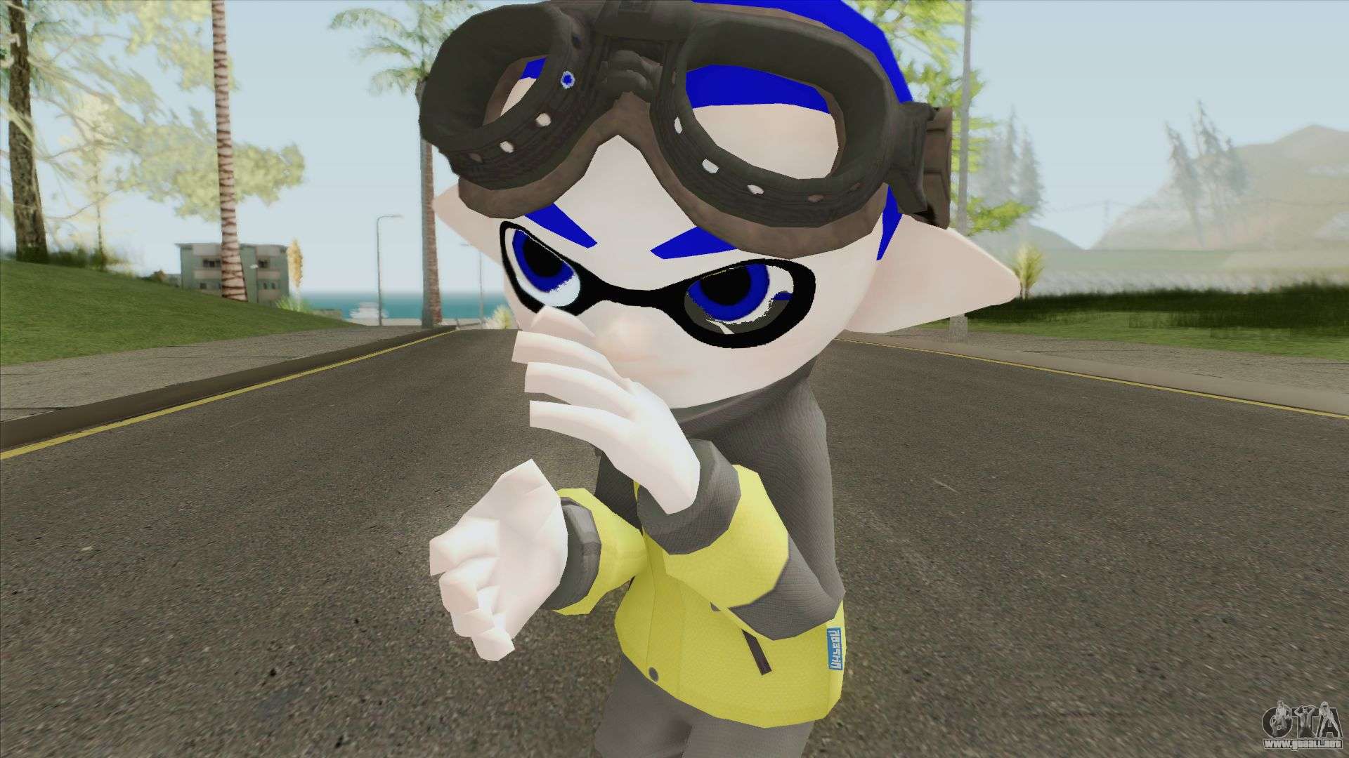 Goggles (Splatoon) para GTA San Andreas