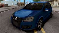 Volkswagen Golf GTI Blue para GTA San Andreas