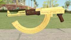AK-47 Gold HQ para GTA San Andreas