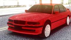 BMW 750IL Red para GTA San Andreas