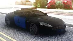 Aston Martin DB9 2013 LAPD para GTA San Andreas