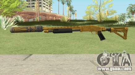 Shrewsbury Pump Shotgun (Luxury Finish) GTA V V3 para GTA San Andreas