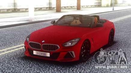 BMW Z4 Red Cabrio para GTA San Andreas
