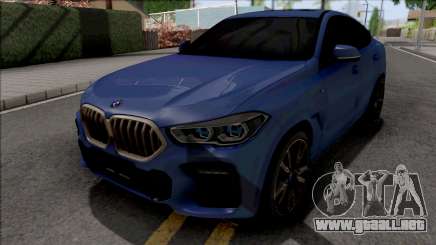 BMW X6 M50i 2020 para GTA San Andreas