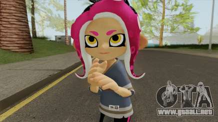 Octoling Girl Pink (Splatoon) para GTA San Andreas