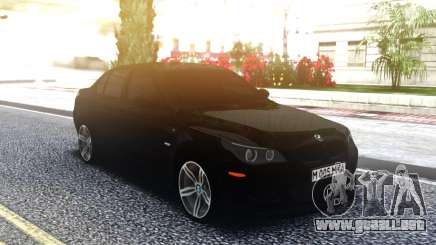 BMW M5 E60 Original Black Edition para GTA San Andreas