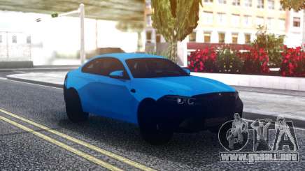 BMW M2 Coupe Blue para GTA San Andreas