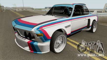 BMW 3.0 CSL 1975 (White) para GTA San Andreas