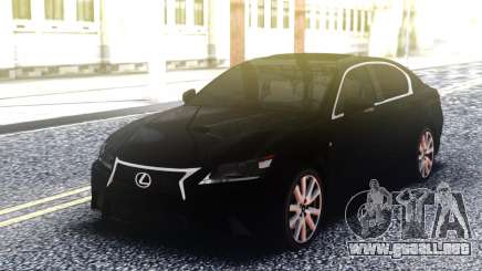 Lexus GS 350 Black para GTA San Andreas