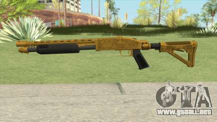 Shrewsbury Pump Shotgun (Luxury Finish) GTA V V1 para GTA San Andreas