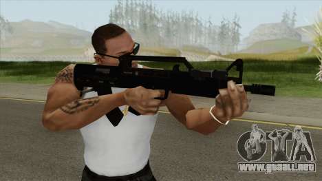 Bullpup Rifle (With Flashlight V1) GTA V para GTA San Andreas