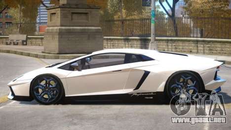 Lamborghini Aventador L6 para GTA 4