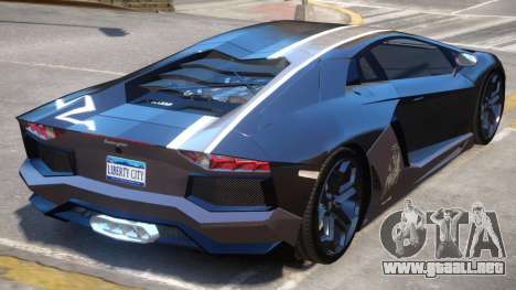 Lamborghini Aventador L4 para GTA 4