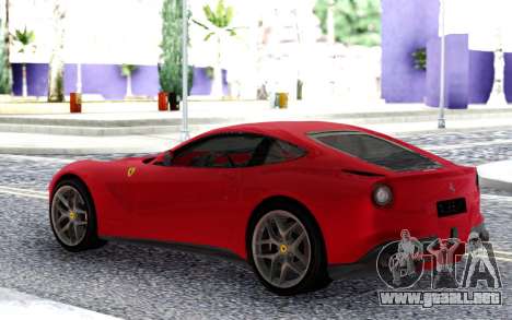 Ferrari F12 Berlinetta para GTA San Andreas