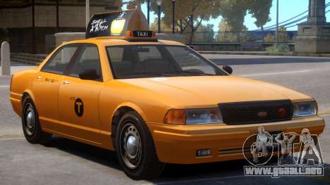 Vapid Stanier Taxi Modern para GTA 4