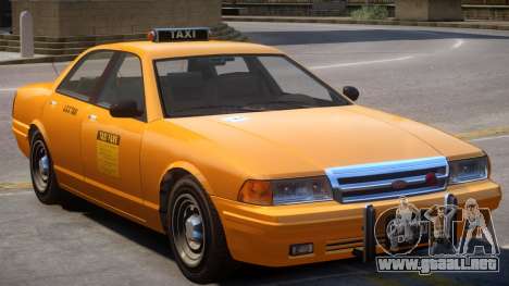 Vapid Stanier Taxi Classic para GTA 4