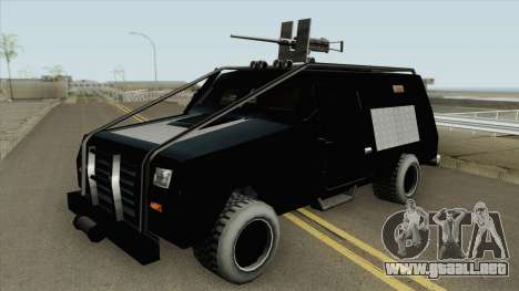 HVY RAID FBI Truck para GTA San Andreas