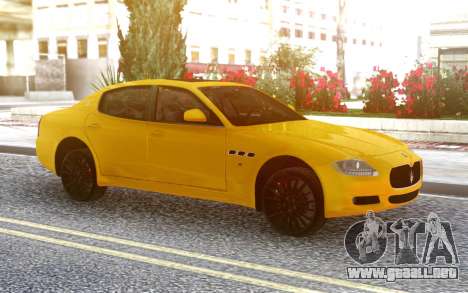 Maserati Quattroporte V30 para GTA San Andreas