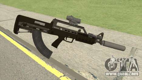 Bullpup Rifle (Three Upgrades V6) GTA V para GTA San Andreas