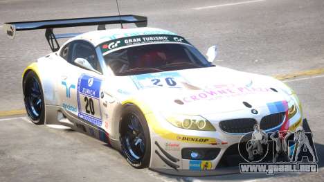 BMW Z4 GT3 PJ1 para GTA 4