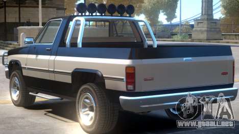 Declasse Rancher Pick-up V1.1 para GTA 4