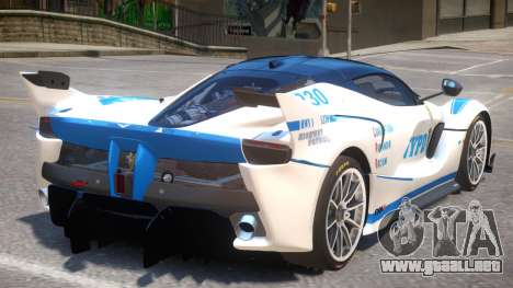 Ferrari FXX-K Police para GTA 4