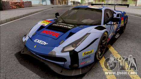 Ferrari 488 GTE Evo 2018 (AF Corse) PJ Preset 3 para GTA San Andreas