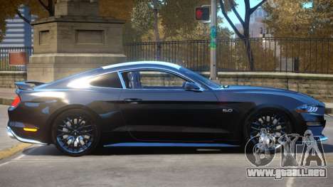 Ford Mustang GT 2019 para GTA 4