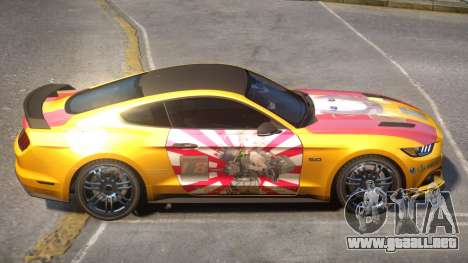 Ford Mustang GT V2 PJ1 para GTA 4