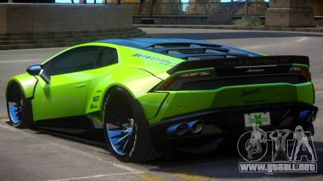 Lamborghini Libertywalk Green para GTA 4