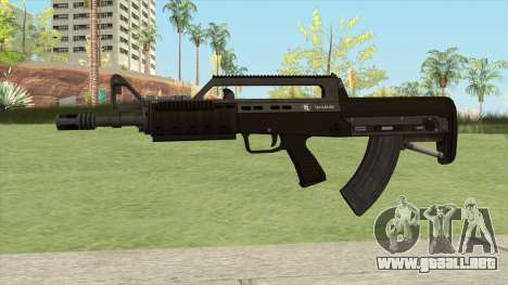 Bullpup Rifle (With Flashlight V1) GTA V para GTA San Andreas