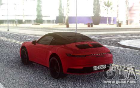 Porsche 911 2020 para GTA San Andreas