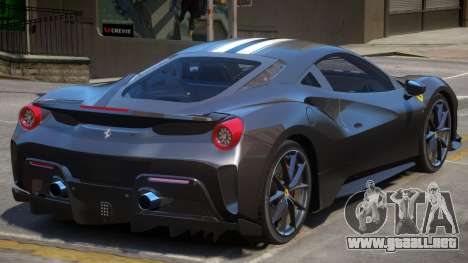 2019 Ferrari 488 Pista para GTA 4