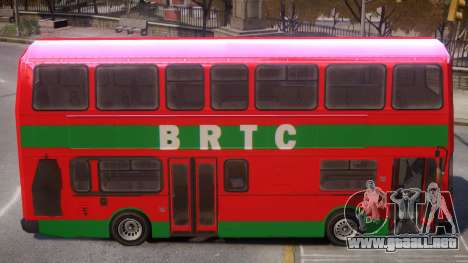 BRTC Double Decker Bus para GTA 4
