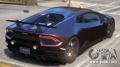 Lamborghini Huracan V2 para GTA 4