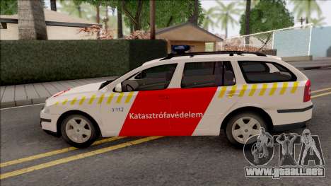 Skoda Octavia Combi 2006 Katasztrofavedelem para GTA San Andreas