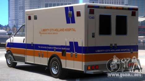 Ambulance Holland Hospital para GTA 4