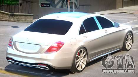 Mercedes Benz S63 AMG V2 para GTA 4