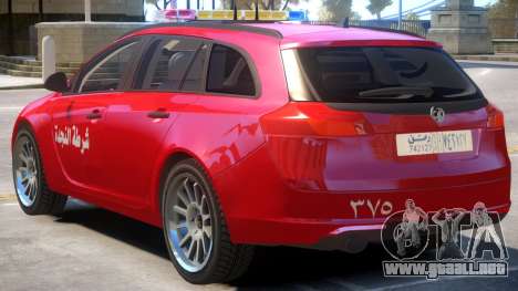Opel Insignia Syrian Police para GTA 4