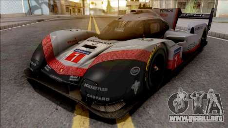 Porsche 919 Hybrid EVO 2018 para GTA San Andreas